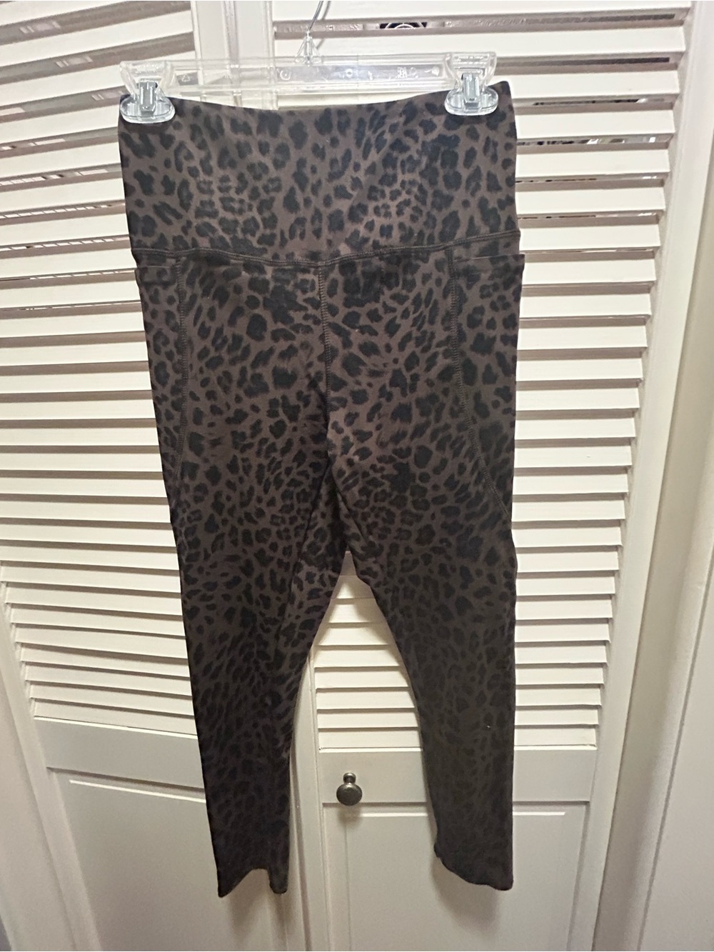 Women’s Brown Leopard Print Leggings